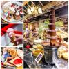 EAGLEG 4/5/6/7 Tiers Chocolate Fountain Machine Commercial Stainless Steel Chocolate Fountain Cheese Heated Melting Machine for Party Restaurant Wedding for Nacho Cheese, BBQ Sauce,5Tier view 2