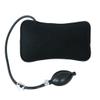 Wokyo Inflatable Lumbar Support Pillow Air Inflatable Back Pillow Support Back Cushion with Handpump for Travel Flying Car Home Office (Black) view 1