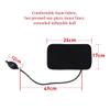 Wokyo Inflatable Lumbar Support Pillow Air Inflatable Back Pillow Support Back Cushion with Handpump for Travel Flying Car Home Office (Black) view 3