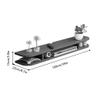 IBOWZ Floating TV Stand Cabinet Floating Shelf for Tv Components Wood Tv Stand Wall Mounted Media Console Entertainment Center Unit for Cable Boxes view 2