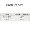 IBOWZ Floating TV Stand Cabinet Tv Stand Cabinet Tv Wall Units for Living Room Tv Console Tv Stand Wall Mounted Cabinet Floating Entertainment Unit for view 3