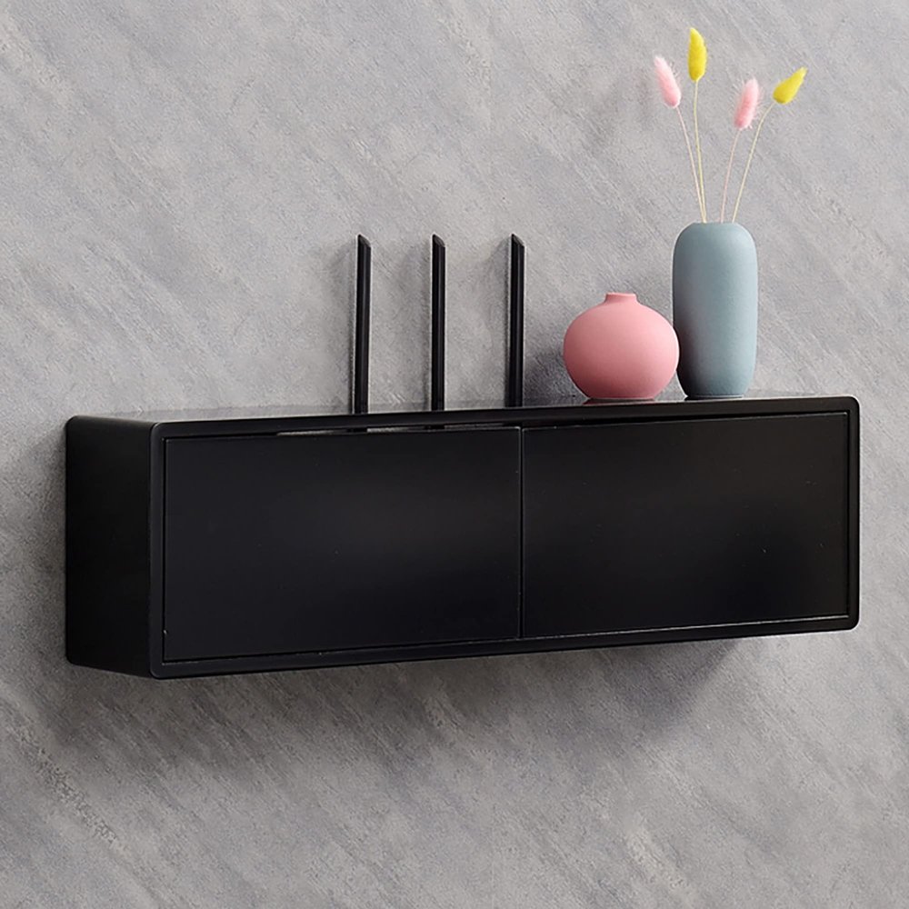 IBOWZ Floating TV Stand Cabinet Tv Stand Floating Tv Cabinet Wall Mounted Media Centre Tv Unit Entertainment Console for Living Room Bedroom