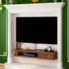IBOWZ Floating TV Stand Cabinet Floating Tv Stand Cabinet Wall Mounted Media Console with Drawer Entertainment Console Storage Shelf for Home Living Room Office view 1