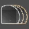LED Bathroom Mirror 50cm/60cm/70cm/80cm, Frameless Wall Mounted Mirror, Bedroom Personalized Shaped Vanity Mirror, Makeup Mirror Sensor Touch Control, IP44 Waterproof (Size : 70cm) view 1