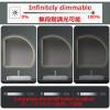 LED Bathroom Mirror 50cm/60cm/70cm/80cm, Frameless Wall Mounted Mirror, Bedroom Personalized Shaped Vanity Mirror, Makeup Mirror Sensor Touch Control, IP44 Waterproof (Size : 70cm) view 3