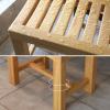 Bathroom Bench Stool Bathtub Shower Chair Bathroom Stool Solid Wood Stool Bath Stool Non-slip Waterproof Shower Stool Bench Storage Shelf Water Resistant Household Footstool for I ( Size : 44*33*46cm view 4