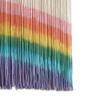 Macrame Wall Hanging Handwoven Rainbow Pattern Wall Tapestry, Creative Girl Room Tassel Craft Decoration Pendant (Size : 150x60cm/59x23.6in) view 3