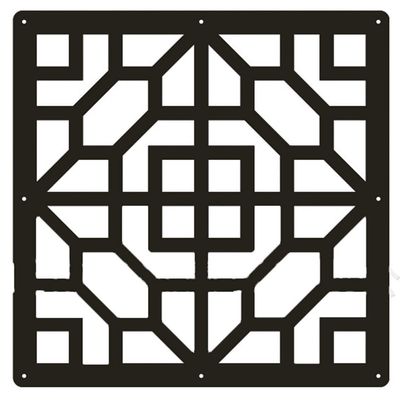 Black Hanging Room Divider, Wood-Plastic DIY Panel Screens with All Accessories for Dining Room Hotel Bar Decoration, Hollow Carving Pattern Panels (Color : Style 2, Size : 60PCS)