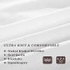 zcwl Owl Duvet Cover Oversized King | Cute Animal Bird Bedding Set | 3 Piece | Soft Microfiber Patterned Comforter Cover with Zipper Ties & 2 Pillowcases | Owl Bedroom & Room Decor view 4