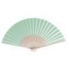 200PCS Mint Personalized Folding Hand Fans Bulk Customized Hand-held Paper Fans for Birthday Party, Wedding and Home Decoration Personalized Paper Fans Handheld Bulk Custom Hand-held Fans for Guests view 2