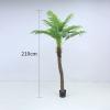 Artificial Coconut Trees Fake Plants Large Green Palm Bonsai Decoration Room Floor Potted 2.1m view 3