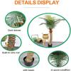 Artificial Coconut Trees Fake Plants Large Green Palm Bonsai Decoration Room Floor Potted 2.1m view 4