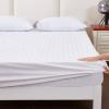 FCLDESHOP Easy Care,Quilted Fitted Sheet, Hotel Homestay White Waterproof Mattress Topper Fits 12/30cm Deep Mattresses,White,Twin-XL view 3