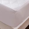 FCLDESHOP Easy Care,Quilted Fitted Sheet, Hotel Homestay White Waterproof Mattress Topper Fits 12/30cm Deep Mattresses,White,Twin-XL view 4