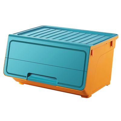 Opaeroo Storage Bins with Wheels Storage Box with Lids Stackable Storage Boxs, Closet Organizers and Storage C