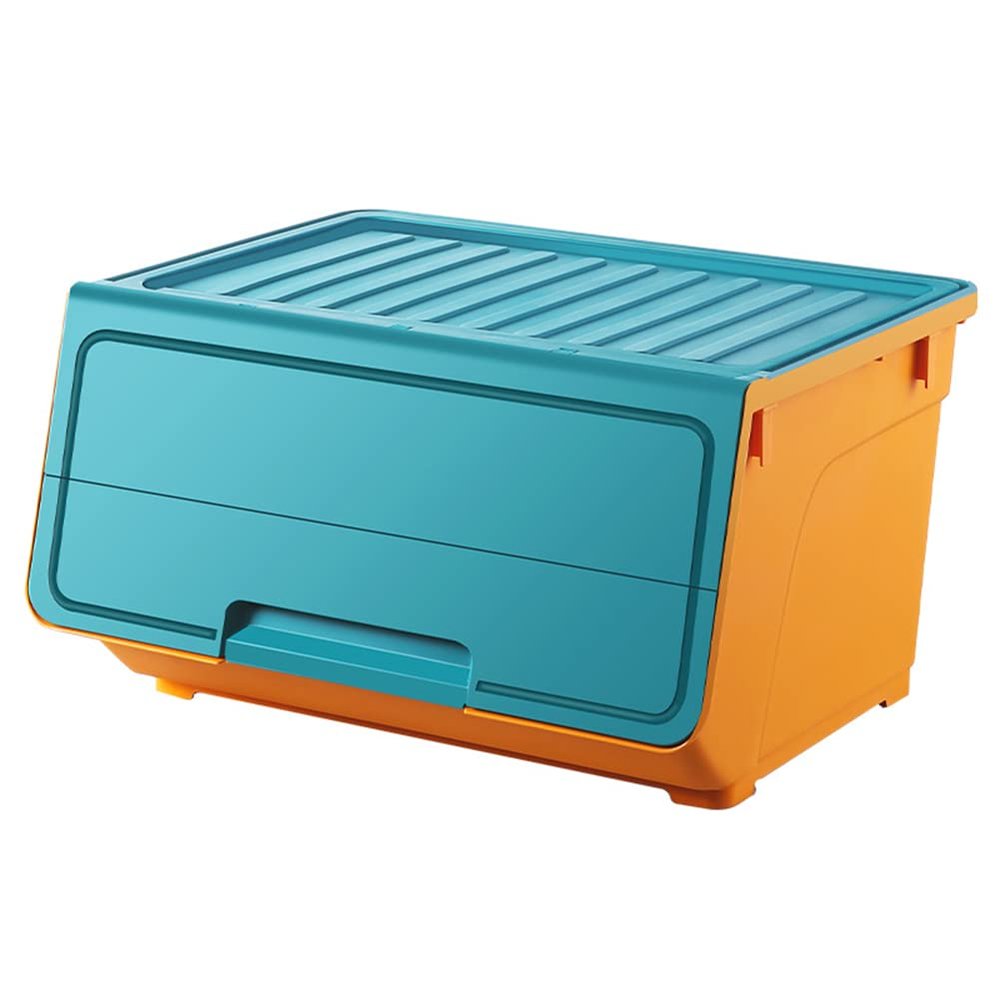 Opaeroo Storage Bins with Wheels Storage Box with Lids Stackable Storage Boxs, Closet Organizers and Storage C
