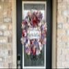 Baseball Check the Ball Field Family Deco Mesh Front Door Wreath Home Holiday Decor Fun Festive Summer Decor Indoor Outdoor, Handmade, Unique Gift Idea for Coach Team Mom Parent, MLB Baseballs view 4