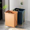 Light Luxury Foldable Laundry Basket, Multifunctional Waterproof Laundry Hamper, Laundry Hamper, Portable Clothes Hamper for Dorm Room, Bathroom, Bedroom, Laundry Hamper for Toys, Closet, Clothing ( S view 3