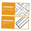 GANAZONO Wreath Frame for Decor Sturdy for Festive Events Cross Shape Design for Easter Weddings Christmas Year Celebrations Decorative view 4