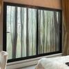 Army Green Window Privacy Film, Static Cling Frosted Window Coverings,for Home Kitchen Office Living Room Forest Mother Nature Themed Privacy Window Film 31.5Wx47.2L-inch x2 Pcs view 2