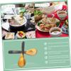 2pcs Horn Spoon Spatula Makeup Tool Make up Spatula Tool Facial Massage s Salad Spoons Dessert Serving Soup s Home Supply Rice Scoops Horns Scraper Jam view 3