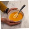 2pcs Horn Spoon Spatula Makeup Tool Make up Spatula Tool Facial Massage s Salad Spoons Dessert Serving Soup s Home Supply Rice Scoops Horns Scraper Jam view 4
