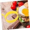 8Pcs silicone pancake ring kitchen ring molds for cooking egg frying molds round fried egg rings tuile silicone reusable omelette rings fried eggs non stick view 3