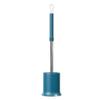 Floor Toilet Brush and Holder Plastic Toilet Cleaning Brush Stainless Steel Long Handle Toilet Bowl Brush for Bathroom view 1