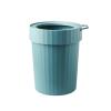DYPASA Garbage Recycling Bin Simple Plastic Trash Can Without Lid 12L/3.1 Gallon Garbage Can Modern Household Garbage Bin Portable for Living Room Bedroom Kitchen Kitchen Trash Can (Color : White) view 1