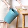 DYPASA Garbage Recycling Bin Simple Plastic Trash Can Without Lid 12L/3.1 Gallon Garbage Can Modern Household Garbage Bin Portable for Living Room Bedroom Kitchen Kitchen Trash Can (Color : White) view 3