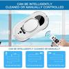 HNCXHX Intelligent Window Cleaning Robot,Fully Automatic Electric Remote Control Glass Cleaning Robot,Robotic Vacuum Cleaner Edge Detection Anti Drop Multiple Guarantees view 4