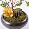 SUNESA Artificial Trees Artificial Plants Bonsai with Ceramic Pot Bonsai Tree Potted Faux House Plants for Home Office Decor Table Centerpiece House Decorations Artificial Bonsai view 3