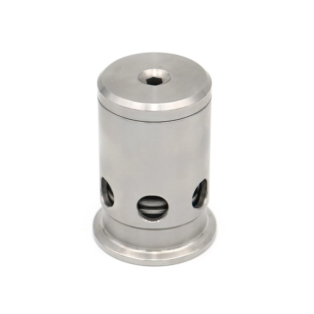 EZGISH Brewing Tool 1.5" Tri Clamp Ferrule OD 50.5mm 304 Stainless Steel 2Bar Adjustable Pressure Relief Breaker Vacuum Valve Homebrew Home Brewing