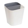Garbage Can Simple Style Dry and Wet Separation Trash Can Creative Home Living Room Kitchen Plastic Trash Can Wastepaper Basket (Color : Gris, Size : Large) view 1