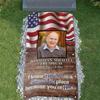 44memory Custom Memorial Grave Photo Name Blanket, Personalized Memory Blanket for Loss of Loved Ones in Heaven B04, 3x6ft view 1