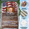 44memory Custom Memorial Grave Photo Name Blanket, Personalized Memory Blanket for Loss of Loved Ones in Heaven B04, 3x6ft view 2
