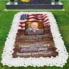 44memory Custom Memorial Grave Photo Name Blanket, Personalized Memory Blanket for Loss of Loved Ones in Heaven B04, 3x6ft view 3