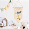 Nursery Wall Flag Decoration,Baby Bedroom Pennant Decor,Playroom Sign, Decoration,Nursery Banner Decor Gift for Boy Girl Kids,Baby Present Shower,New Home Birthday Christmas Gifts view 2