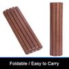 Bamboo Bath Mat Bathroom Rugs Floor Wood Shower Bathtub Waterproof Non Slip Accessories 16x24 Inch Easy to Clean, Walnut Bamboo, 1 pc view 4