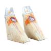 Typutomi 200 Pcs Plastic Wrappers for Sandwiches, Disposable Transparent Sandwich Containers Sandwich Wedge Box Triangle Bakery Packaging, Easy to Tear(Orange) view 1