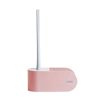 KAAZEE Toilet Brush Wall Mounted Without Drilling Toilet Cleaning Set, Toilet Brush and Holder Set, Creative Toilet Brush Set for Bathroom for Home Bathroom