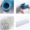 KAAZEE Toilet Brush Wall Mounted Without Drilling Toilet Cleaning Set, Toilet Brush and Holder Set, Creative Toilet Brush Set for Bathroom for Home Bathroom view 3