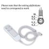 4 Button 8 Pin Lift Chair or Power Recliner Hand Control, Recliner Remote Control Parts for Lift Chair Power Recliner, Bed Remote Control Replacement for Okin, Dewert, Limoss & Kaidi view 2