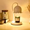 Candle Warmer Lamp Melting Wax Lamp Lily of The Valley Candle Lamp Metal Dimmable Candle Warmer Lamp with 2 Bulbs for Living Room Room Decor Home Decoration view 3