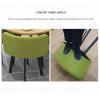 Gruytoie Small Round Coffee Table, Office Table, Reception Negotiation Table Dining Table and Chair Cafe Library Office Beauty Salon Table Living Room Upholstered Chair (20) view 2
