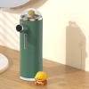 Automatic Foam Soap Dispenser for Kids, Waterproof Cute Shape Smart Touchless Foaming Hand Soap Dispenser, Infrared Sensor Rechargeable for Kitchen,Bathroom (Green) view 3