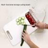 Kitchen Clock Adjustable Kitchen Plastic Chopping Block Multifunctional Drawer Storage Chopping Block Double Layer Cutting Board Wall Clocks For Living Room view 3