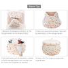 BOOMLATU Weave Rope Round Storage Basket with Lid,Cute Small Basket Idea for Organizing and Storing (Style 2) view 3