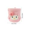 BOOMLATU Weave Rope Round Storage Basket with Lid,Cute Small Basket Idea for Organizing and Storing (Style 12) view 2