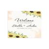 Welcome to Our Wedding Welcome Sign Floral Wood Home Sign Welcome To Our Happily Ever After Personalized Wedding Wood Guestbook for Wedding Reception Ceremony Engagement Party Decorations 16x20 view 2